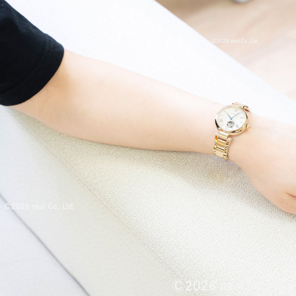 シチズンコレクション CITIZEN COLLECTION メカニカル 自動巻き 機械式 オープンハート 腕時計 レディース PR1052-54A【2026 新作】