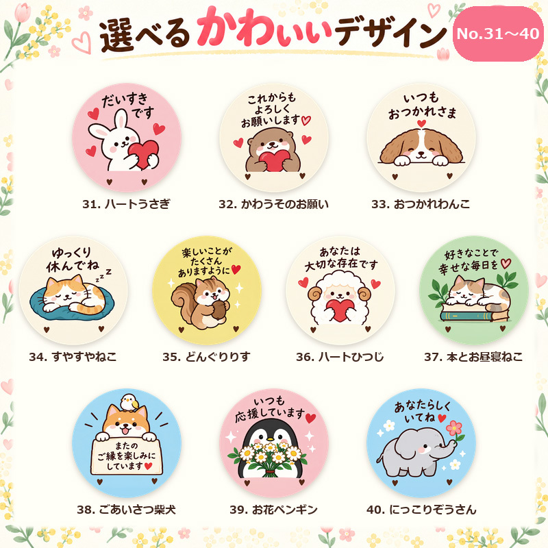 名入れ 缶バッジ 動物 全40種 選べる 名前入り おしゃれ かわいい どうぶつ アニマル イラスト オリジナル くま ねこ ハリネズミ ペンギン ありがとう 感謝 プレゼント ギフト 誕生日 記念品 プチギフト 送別 退職 卒業 お祝い 男性 女性 メンズ レディース