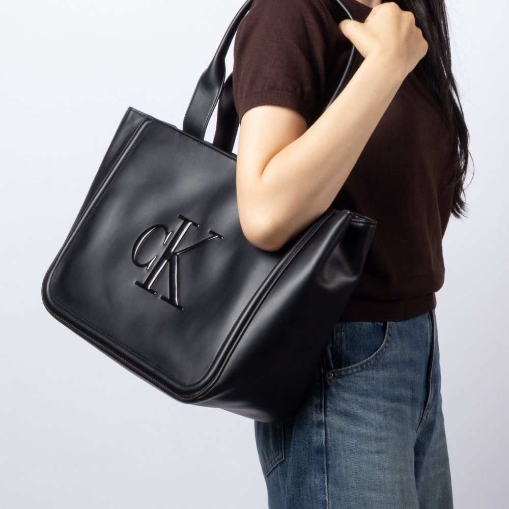 カルバンクライン Calvin Klein BOLD CK MEDIUM TOTE ボールド ミディアム トート LV04F3218G トートバッグ レディース バッグ
