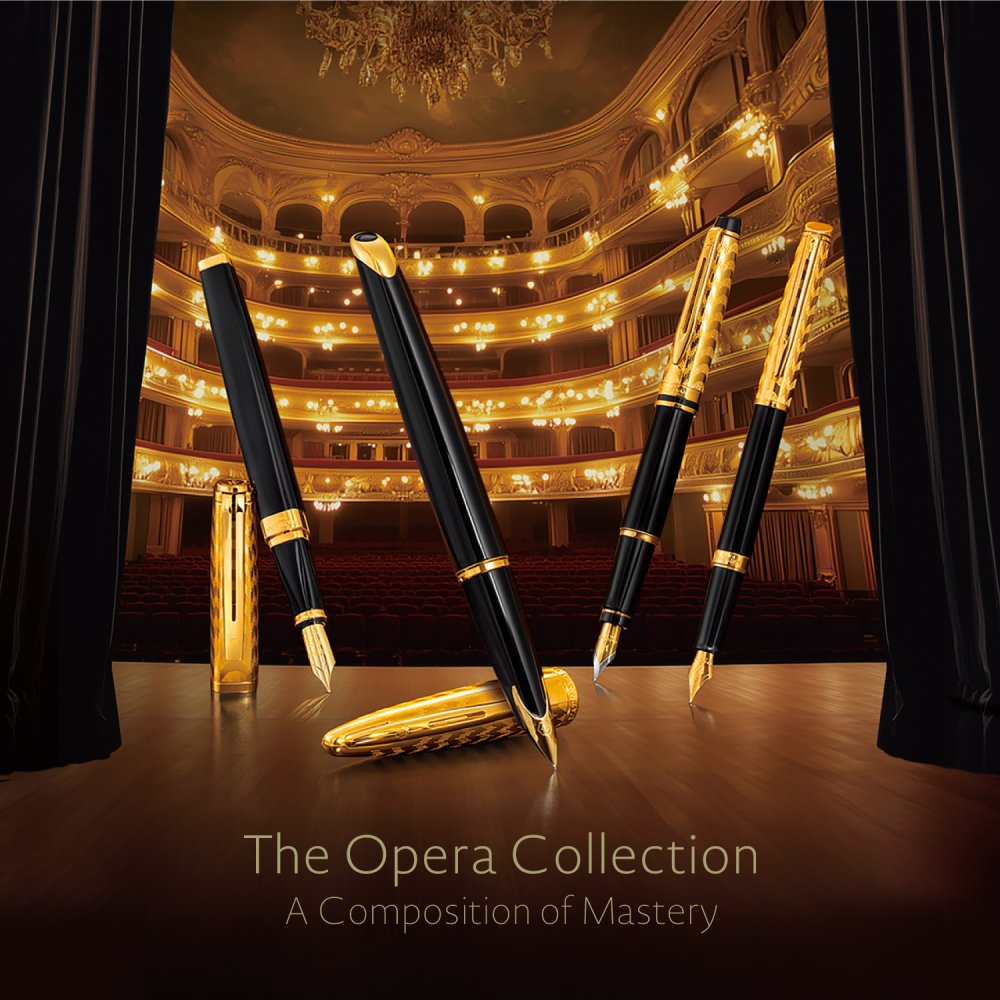 【WATERMAN公式】【名入れなし・即日発送】WATERMAN The Opera Collection | カレン・デラックス オペラGT スペシャルエディション 万年筆/ボールペン | お祝い・記念日 ギフトラッピング 高級筆記具ブランド オフィス使用 会社用 お祝い プレゼント 記念日 誕生日 社会人 入学 卒業 成人 就職