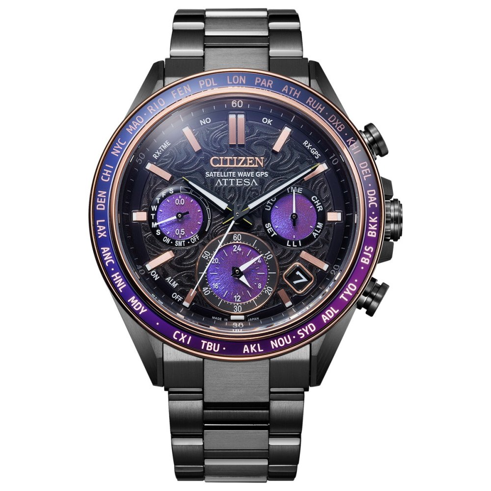 シチズン アテッサ CITIZEN ATTESA エコドライブ GPS衛星電波時計 Eco-Drive 50周年限定 腕時計 CC4085-81Z ダブルダイレクトフライト ACT Line【2026 新作】