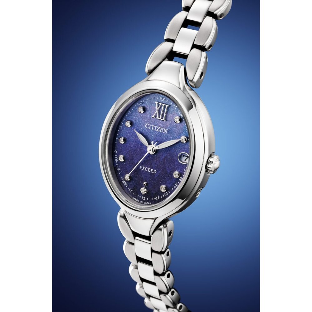 シチズン エクシード CITIZEN EXCEED エコドライブ 電波時計 DEAR Collection 限定 腕時計 ペア レディース ES9510-65L ダイレクトフライト Limited Pair Model【2026 新作】