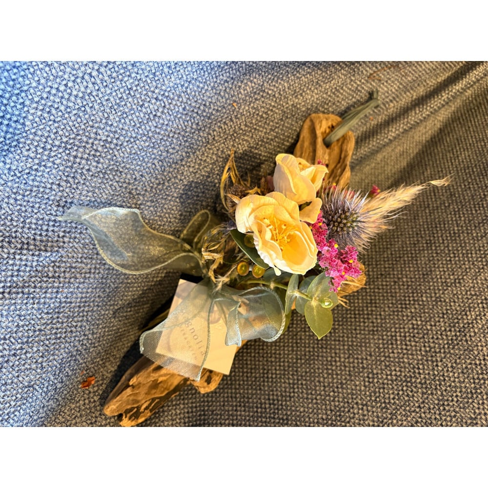 Driftwood Botanical｜流木とドライフラワーのオブジェ インテリア ギフト プレゼント 誕生日 記念日  母の日 父の日