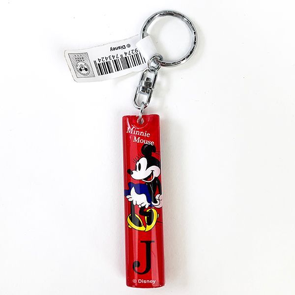 イニシャル キーホルダー Ｊ  ディズニー