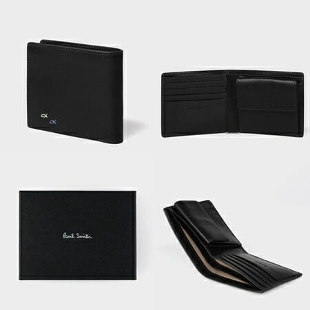 【無料ラッピング】 ポールスミス Paul Smith 財布 折財布 Doodle Stitch 2つ折り財布 ブランド 正規品 新品 ギフト プレゼント 人気 おすすめ 誕生日 記念日 クリスマス 送料無料 psm522782