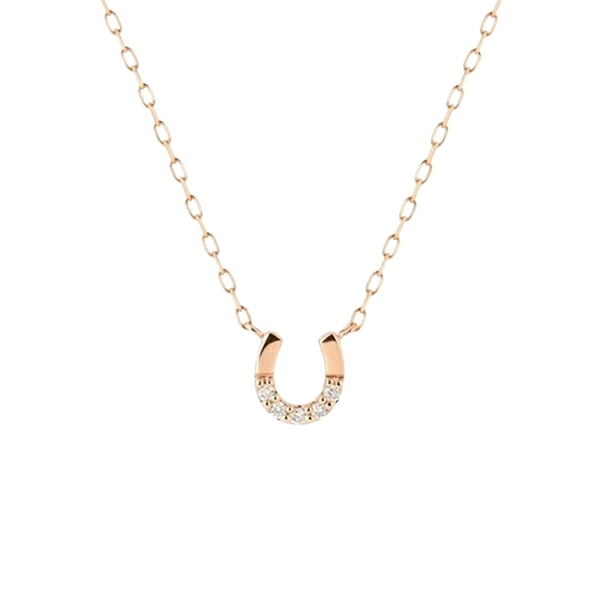 【無料ラッピング】  ヨンドシー 4℃ EAU DOUCE４℃ アクセサリー K10ピンクゴールド ネックレス ダイヤモンド ブランド 正規品 新品 ギフト プレゼント 人気 おすすめ 誕生日 記念日 クリスマス 送料無料