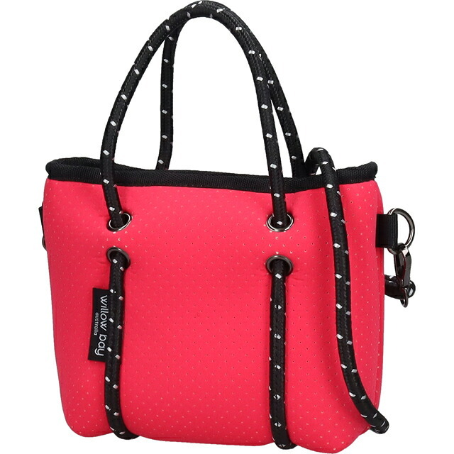 ウィローベイ ショルダーバッグ レディース ブランド WILLOWBAY ブティックタイニー マザーズバッグ  2WAY FUCHSIA PINK