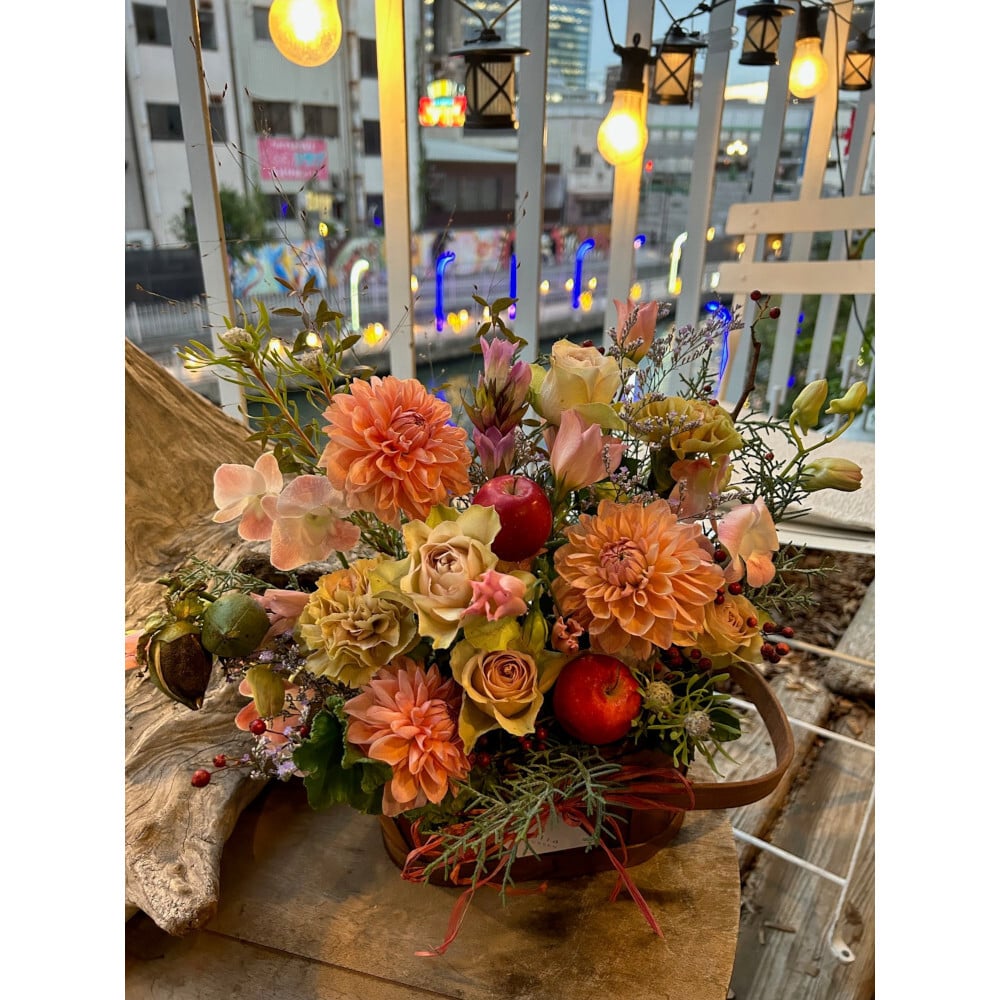 Season Flower Arrangement【L】フラワーアレンジメント ギフト プレゼント 誕生日 記念日  母の日 父の日