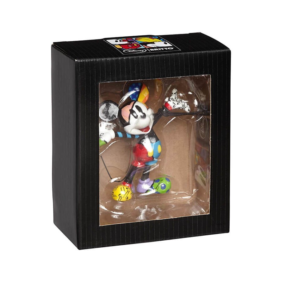 ミッキーマウス ミニ Romero Britto 8.3cm | ロメロ・ブリット デザイン アート 正規輸入品