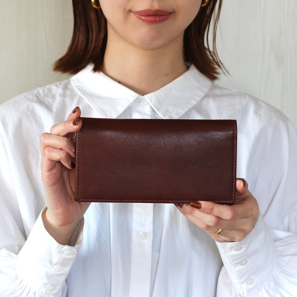牛革ソフトミリング・長財布