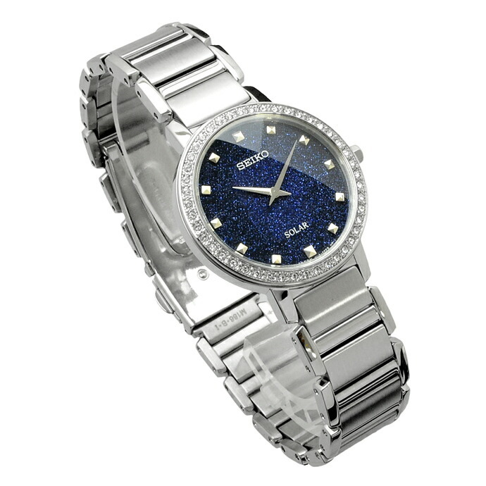SEIKO 腕時計 セイコー 時計 ウォッチ ソーラークォーツ ビジネス カジュアル レディース SUP433P1 海外モデル [並行輸入品]