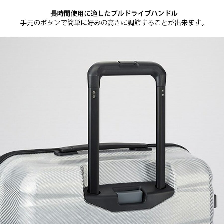 【PROTECA】 01521 エアロフレックスDX2 スーツケース 35L 1-3泊 機内持ち込み 出張 旅行 大容量 ユニセックス 使いやすい 日本製 プレゼント ギフト ブラック