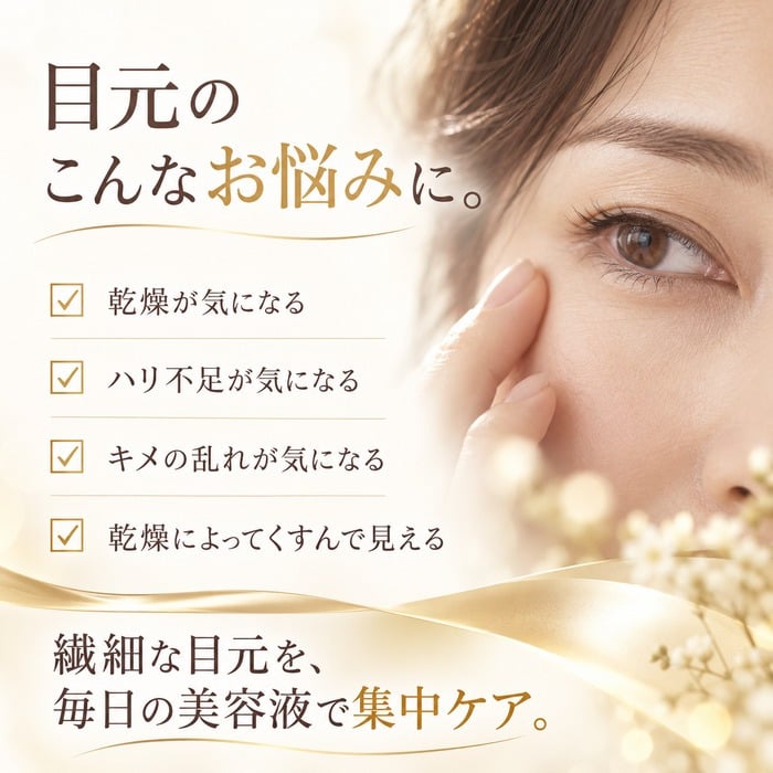 目元美容液 40g シワ たるみ くすみ ケア 目の下のたるみ 目元 たるみ 美容液 目元 口元 乾燥 保湿 目元美容液 目元ケア 目元 ピーン 日本製 