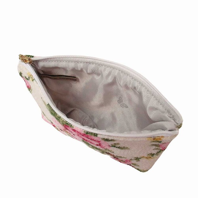 FEILER フェイラー ポーチ 小物入れ Amelie Cream　メイクアップバッグ AME1370074