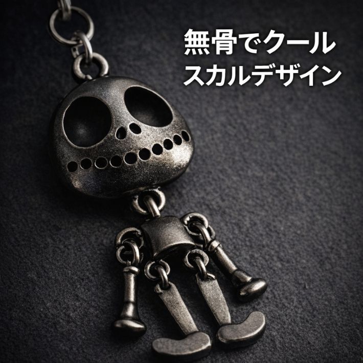ゴルフ ティーキーパー 紛失防止 落下防止 キーホルダー ゴルフ用品 メンズ おしゃれ スカル アンティーク調 シルバー ガンメタ ブロンズ ゴルフ小物 コンペ 景品 プレゼント