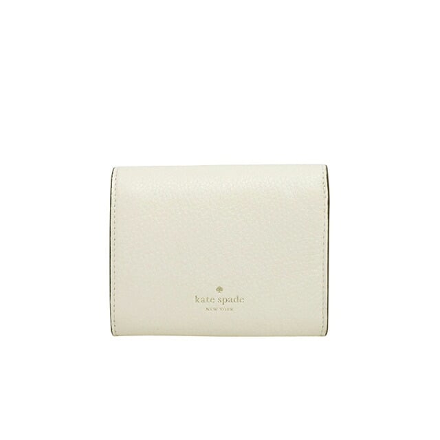 ケイトスペード KATE SPADE 二つ折り財布 二折財布ケイラスモール Lジップウォレット KK056-100 レディースホワイト