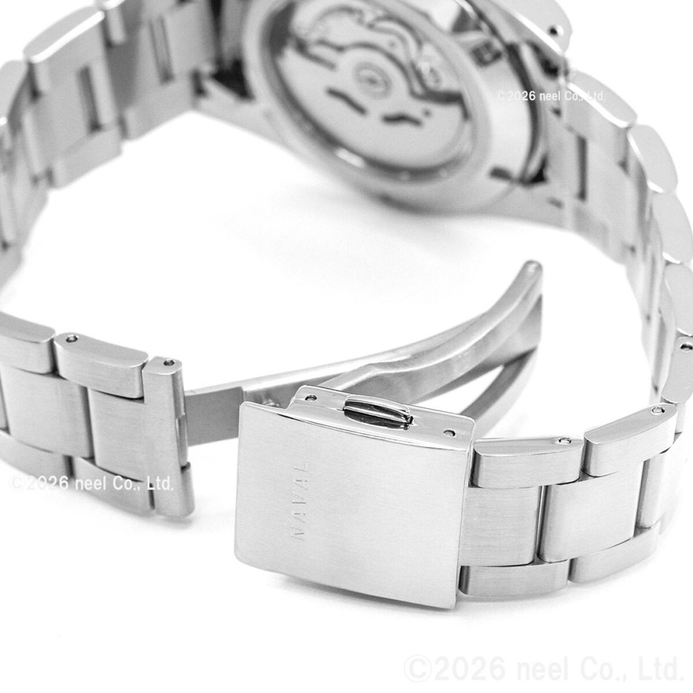 ナバルウォッチ NAVAL WATCH Produced By LOWERCASE ローワーケース FRXD001 腕時計 メンズ 自動巻き GMT