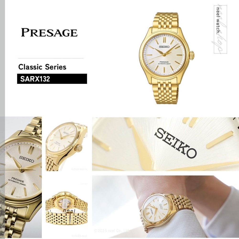 セイコー プレザージュ SEIKO PRESAGE 自動巻き メカニカル 腕時計 メンズ クラシック SARX132 Classic Series【2025 新作】