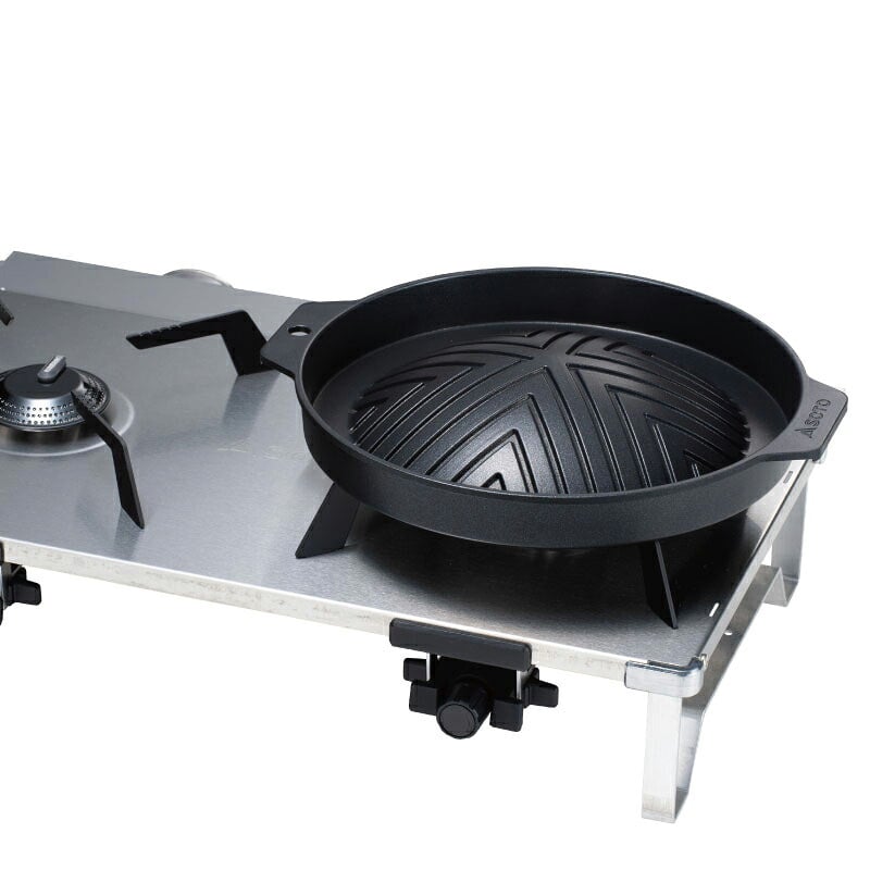 SOTO ソト カコム ジンギスカン鍋 ST-3113 焼肉プレート アルミダイカスト フッ素樹脂加工 PFOAフリー キャンプ アウトドア BBQ バーベキュー 誕生日 ギフト プレゼント