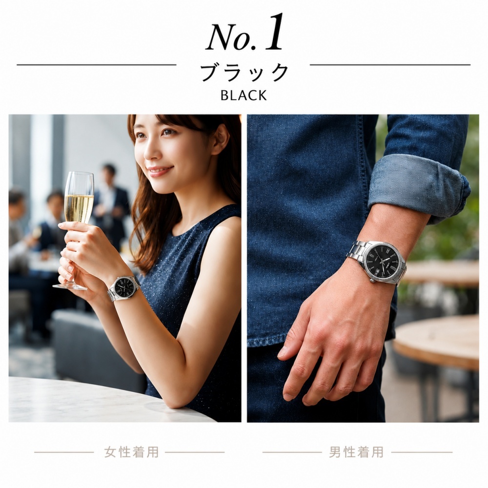 箱なし カシオ 腕時計 メンズ レディース 選べる5カラー シルバー ユニセックス CASIO 海外モデル 日付表示 50m防水 プレゼント ギフト 成人 卒業 入学