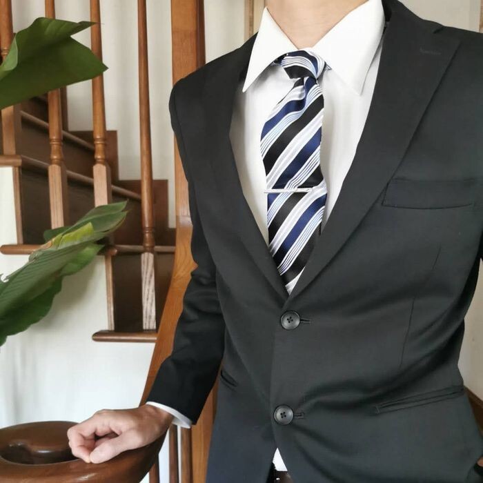 ネクタイ おしゃれ ギフト プレゼント バレンタイン 父の日 卒業式 入学式 就活 ブランド HUGO VALENTINO E2 シルク set-hugo-e