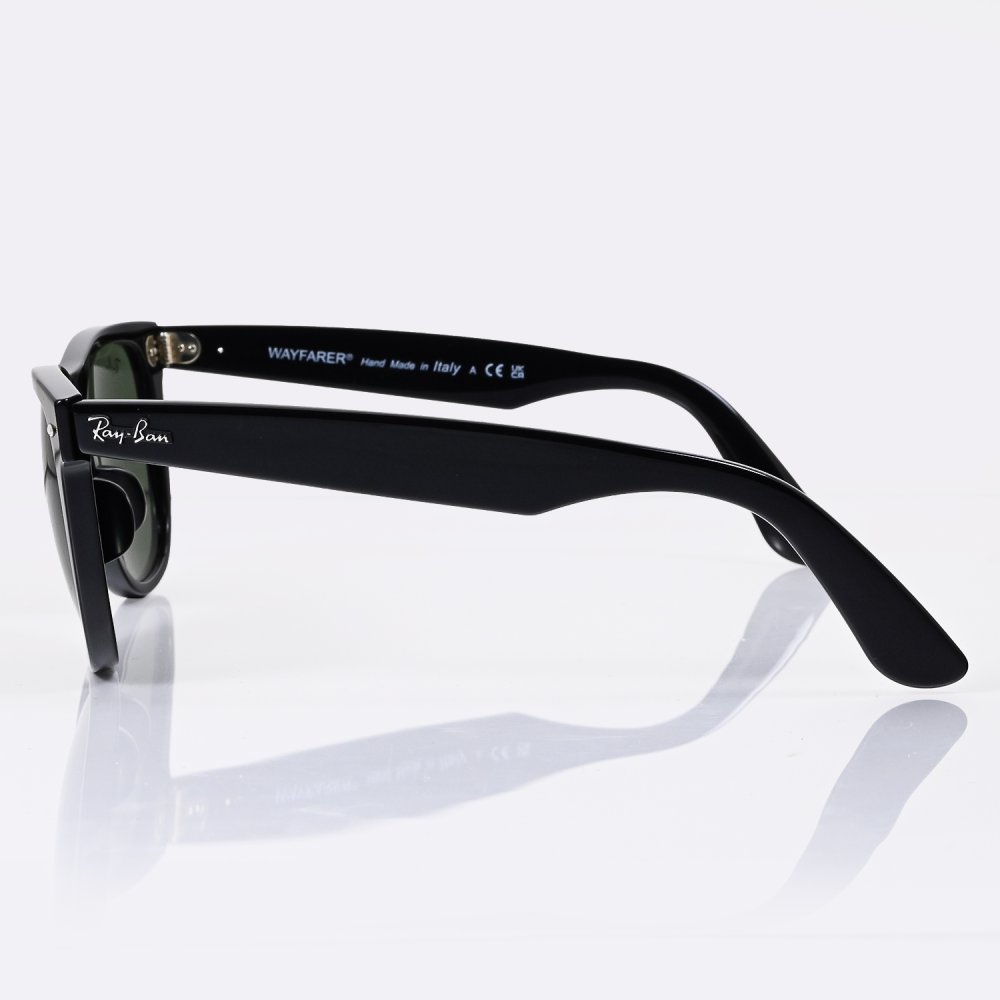 レイバン Ray-Ban サングラス 国内正規品 オリジナル ウェイファーラー 54サイズ ローブリッジフィット アジアンフィット ウェリントン スクエア型 男女兼用 メンズ レディース グリーン RB2140F 901 54 18 150 3N 【スペシャルラッピング660円(別売り)】送別会 誕生日 お中元 結婚祝い 結婚式 高級 父の日 母の日 ホワイトデー