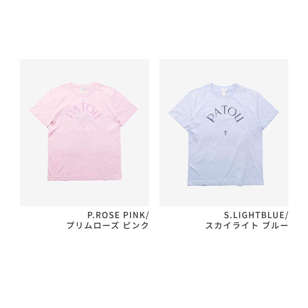 パトゥ PATOU JP TSHIRT オーガニックコットン ロゴ モノグラム Tシャツ JE1369999 半袖 レディース トップス