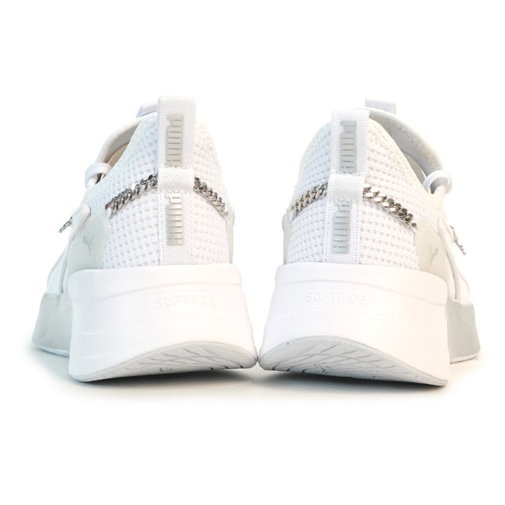 プーマ PUMA  レディース スニーカー ソフトライド SOFTRIDE プーマ レディース スリッポン 313719-03 ホワイト/シルバー