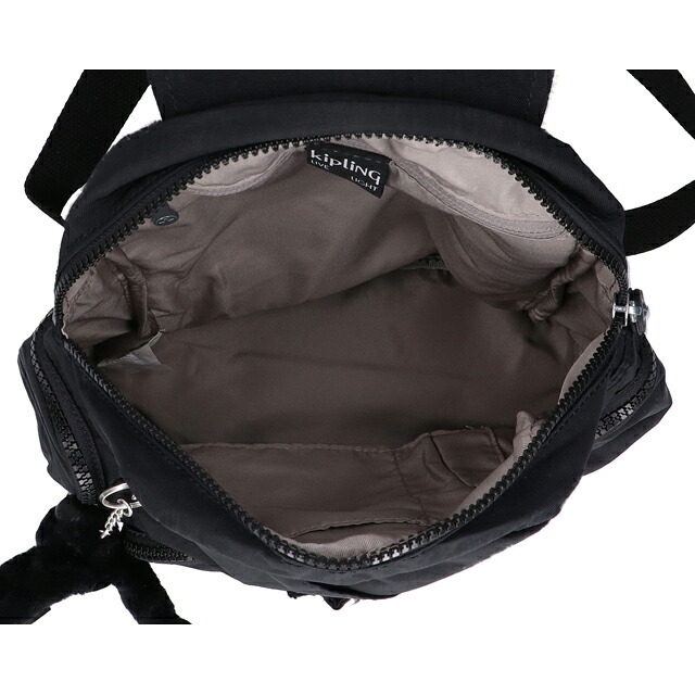 キプリング リュック レディース ブランド Kipling シティジップ ミニ バックパック リュックサック スクールバッグ  KI6046-P39 Black Noir