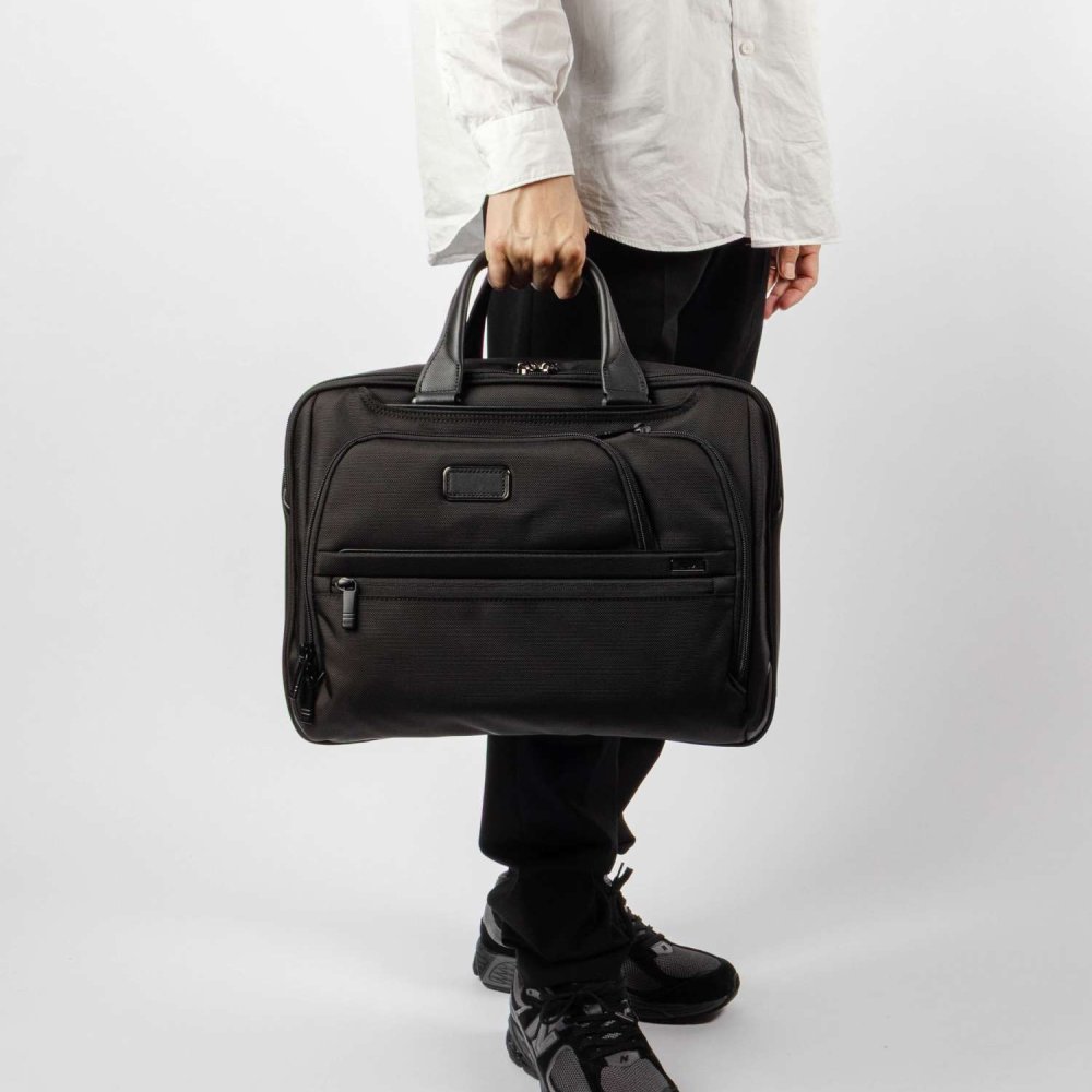 トゥミ TUMI ALPHA アルファ MEDIUM 15 EXP BRIEFCASE ミディアム 15インチ エクスパンダブル ブリーフケース 02603141D4 158971 ビジネスバッグ 通勤 メンズ バッグ ブラック