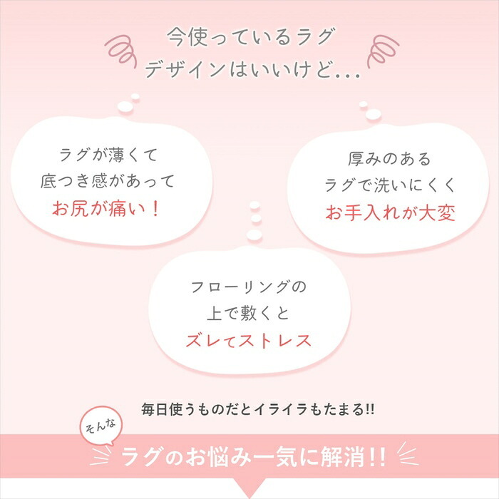 ラグ カーペット クッションマット マット 120×170cm ピタリ すべり止め 下敷き 滑り止め 手洗い 防音マット 防音 防ダニ加工 ホット 対応 床暖房対応 ウレタン入り下敷き 保温性 下 絨毯下 便利 無地 ホワイト オールシーズン