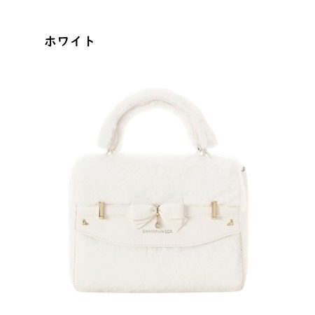【無料ラッピング】 サマンサベガ Samantha Vega ショルダーバッグ アクセントリボン ファー 可愛い レディース ブランド 正規品 新品 ギフト プレゼント 人気 おすすめ 誕生日 記念日 クリスマス 送料無料 svg522498