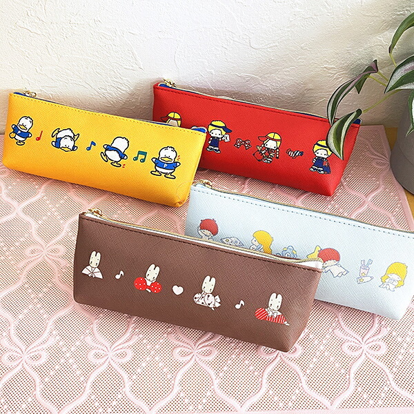 サンリオ パティ＆ジミー スリムペンケース レトロ サンリオキャラクターズ5 文具 Sanrio