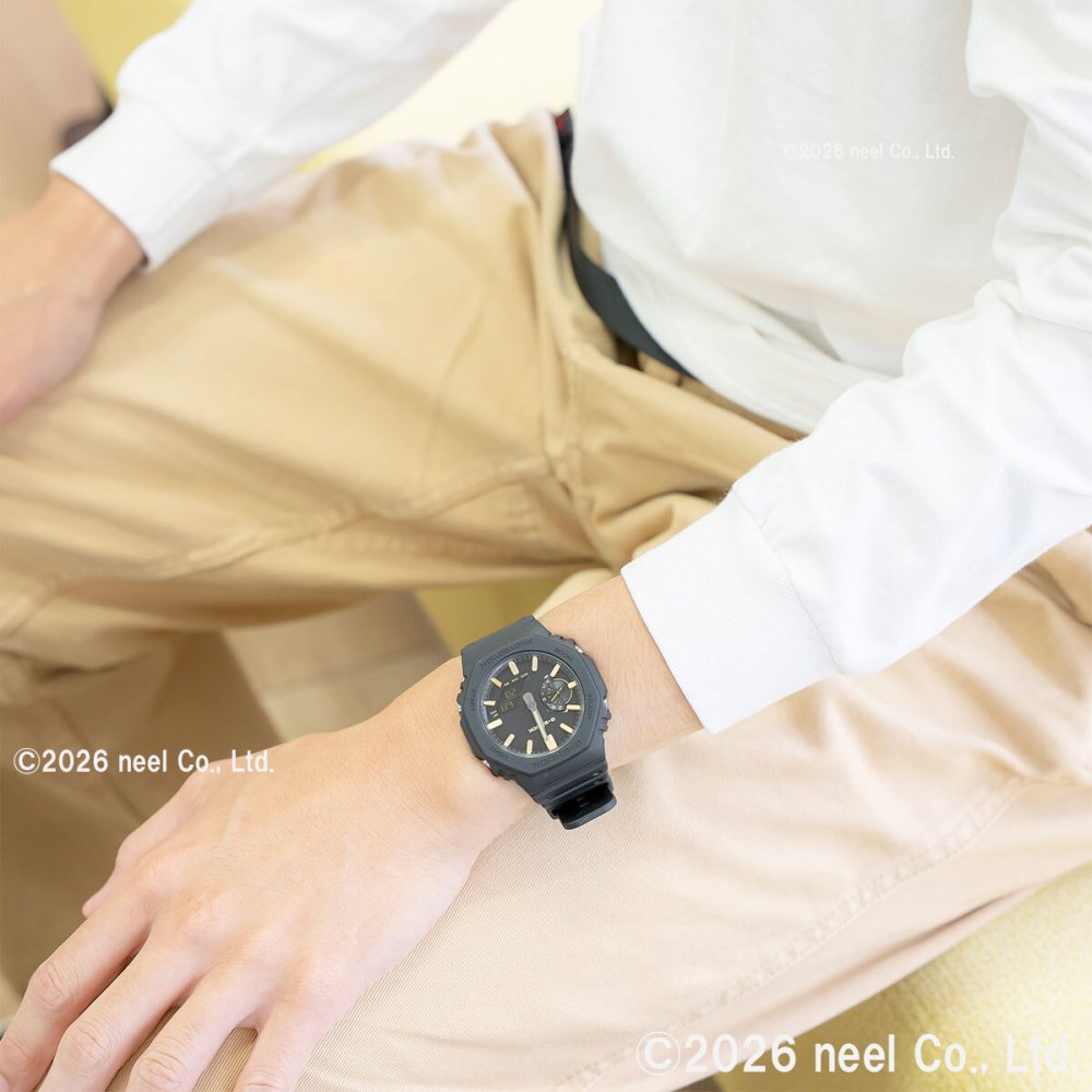 G-SHOCK カシオ Gショック CASIO アナデジ 腕時計 メンズ GA-2100LXB-1A9JF LUXE BLACK【2026 新作】