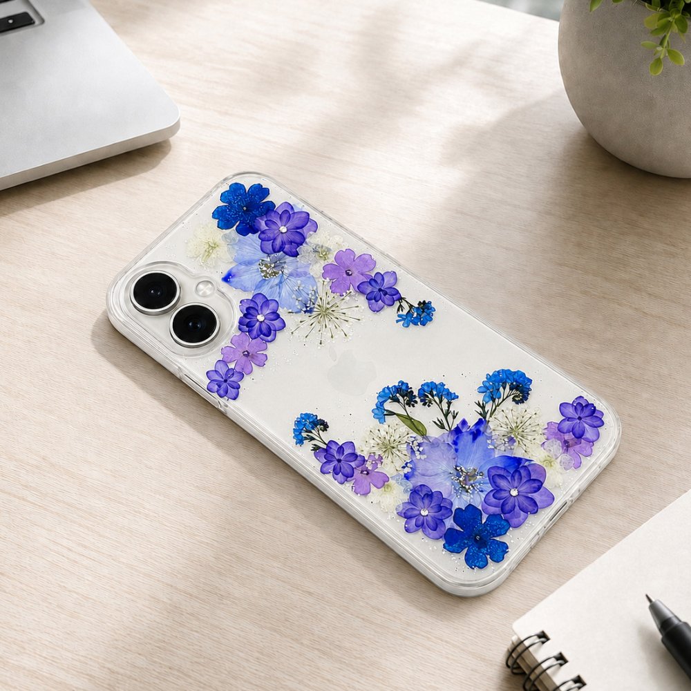 【ほぼ全機種対応スマホケース❁】押し花スマホケース NO.610（着日指定不可） iPhone/Xperia/AQUOS/Galaxy他