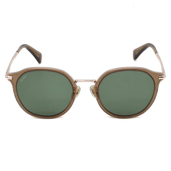 マックスマーラ サングラス MAX MARA MM0147-K/S 45A 54 サングラス ノーズパット MM0147K-45A-54 ブラウン グリーン ユニセックス