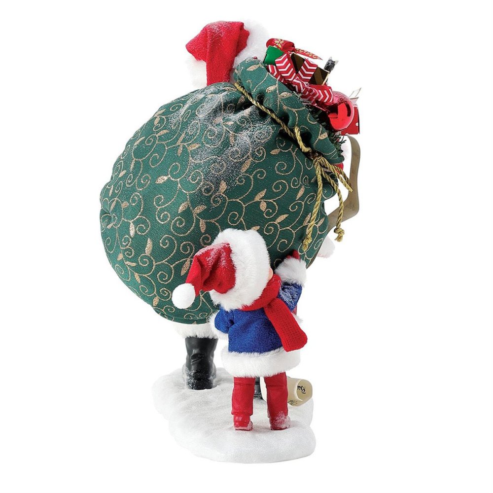 Sharing the Load 25.4cm | サンタ サンタクロース 人形 置物 フィギュア クリスマス ホリデー Possible Dreams 正規輸入品