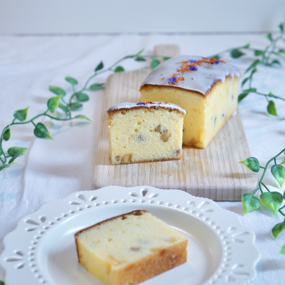【送料無料】【食られるお花のパウンドケーキ+季節のパウンドケーキ(秋) 】ギフト/ご褒美/プレゼント/お祝い/誕生日　