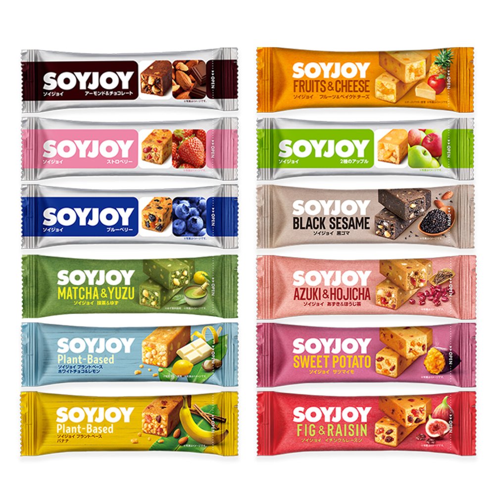 【 送料無料 】 大塚製薬 ソイジョイ 新商品 抹茶＆ゆず入り 12種 各3本 計36本 詰め合わせ アソート セット まとめ買い