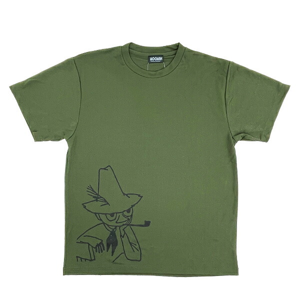 ムーミン リラックスドライTシャツ スナフキン グリーン アパレル MOOMIN