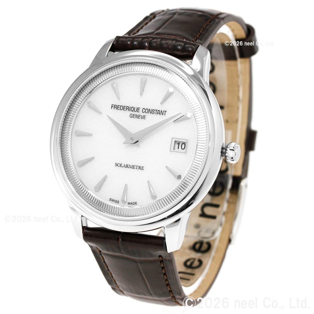 フレデリック・コンスタント FREDERIQUE CONSTANT クラシック モネータ ソーラーメーター FC-120W3S6 腕時計 メンズ