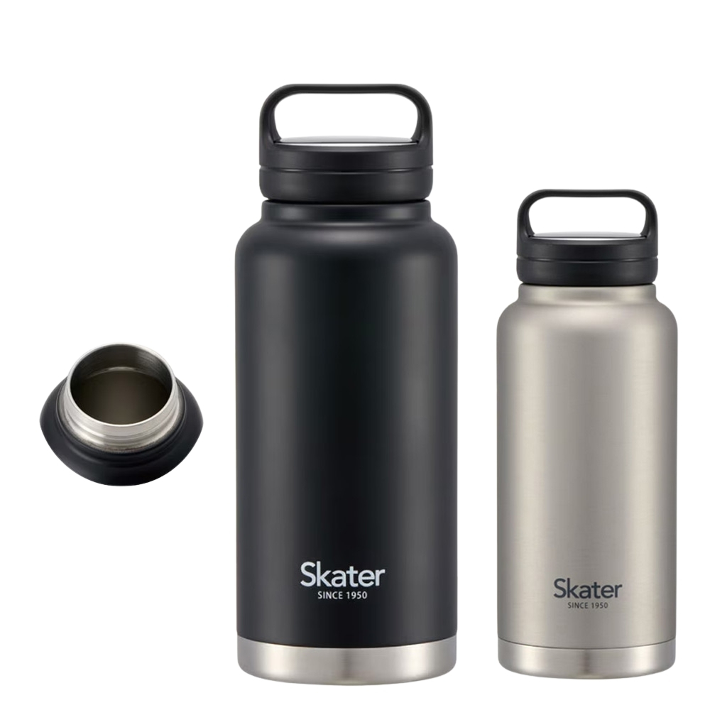 【ラッピング無料】スケーター マグボトル STSC10 1000ml ハンドル付き スクリュー式 ステンレスボトル 真空二重構造 保温 保冷 広口 大容量 水筒 ギフト 熱中症対策グッズ 