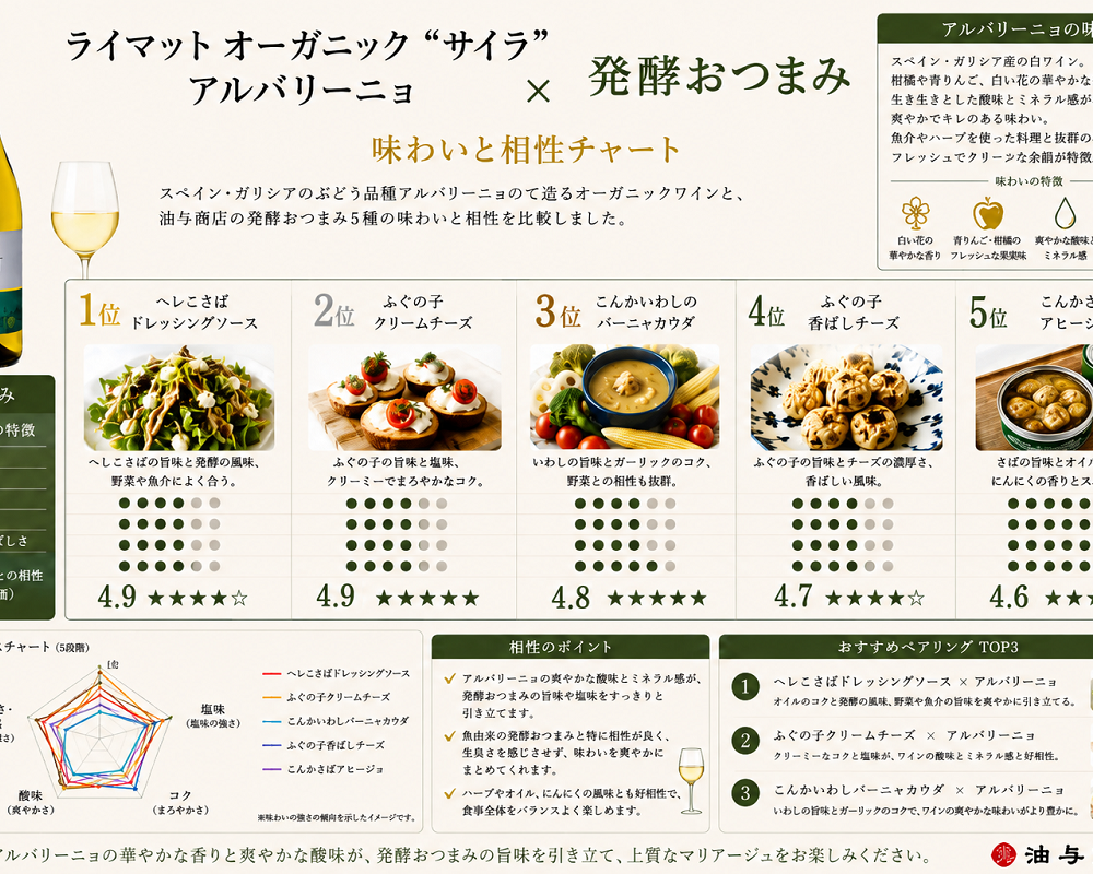 選べる【ワインとおつまみセット】おつまみ5つからお好きな1つ選べます 「ライマット」"サイラ“アルバリーニョ セット