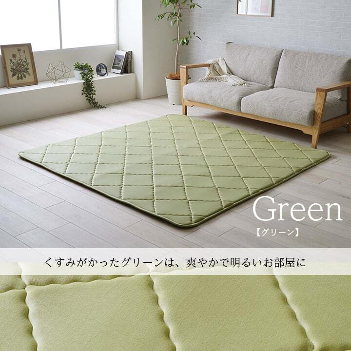 ラグ 滑りにくい 防音 ボリューム 厚い 洗える 手洗い 乾きやすい もっちり 無地 約185×240cm 約3畳 床暖房 ホットカーペット対応 こたつ敷布団 いつまでも触っていたくなる もっちりボリュームラグ 滑り止め ポリエステル ウレタン しき布団