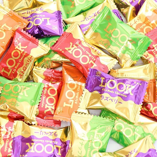 (全国送料無料)お菓子 詰め合わせ 不二家 LOOK ア・ラ・モード 24粒 メール便 (4902555267982mz)【送料無料 詰め合わせ おやつ 小袋 個包装 お試し