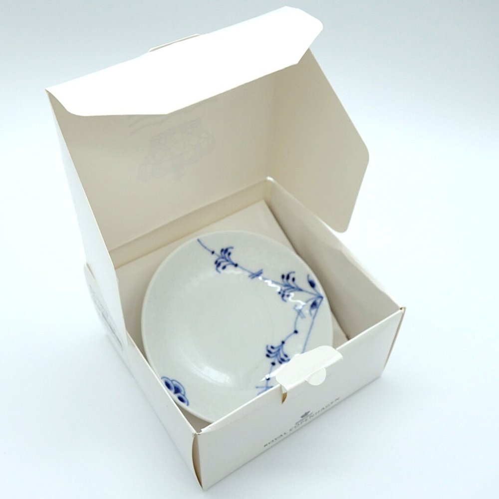 【ロイヤルコペンハーゲン】ブルーパルメッテ プレート 10cm　豆皿【結婚祝】【出産祝】【退職祝】【引越祝】【還暦祝】【記念品】