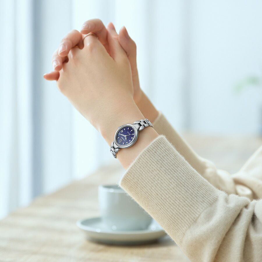 シチズン エクシード CITIZEN EXCEED エコドライブ 電波時計 DEAR Collection 限定 腕時計 ペア レディース ES9510-65L ダイレクトフライト Limited Pair Model【2026 新作】