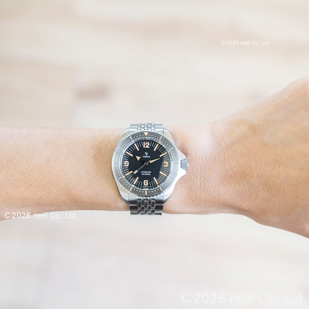 イエマ YEMA ダイバー Diver 腕時計 ダイバーズウォッチ メンズ 自動巻き YDIV25-AMS