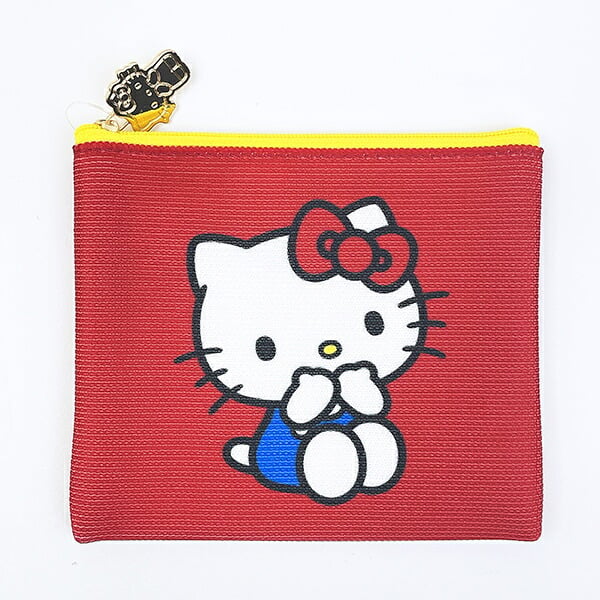 サンリオ ハローキティ フラットニットポーチ Sanrio