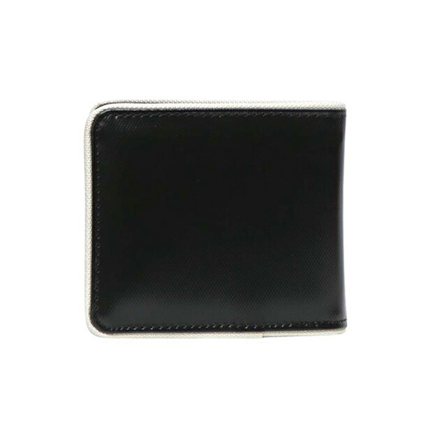 フレッドペリー FRED PERRY Coated Polyester Billfold Wallet 二つ折り財布 二折財布 l7305-d57 ユニセックス Black Ecru